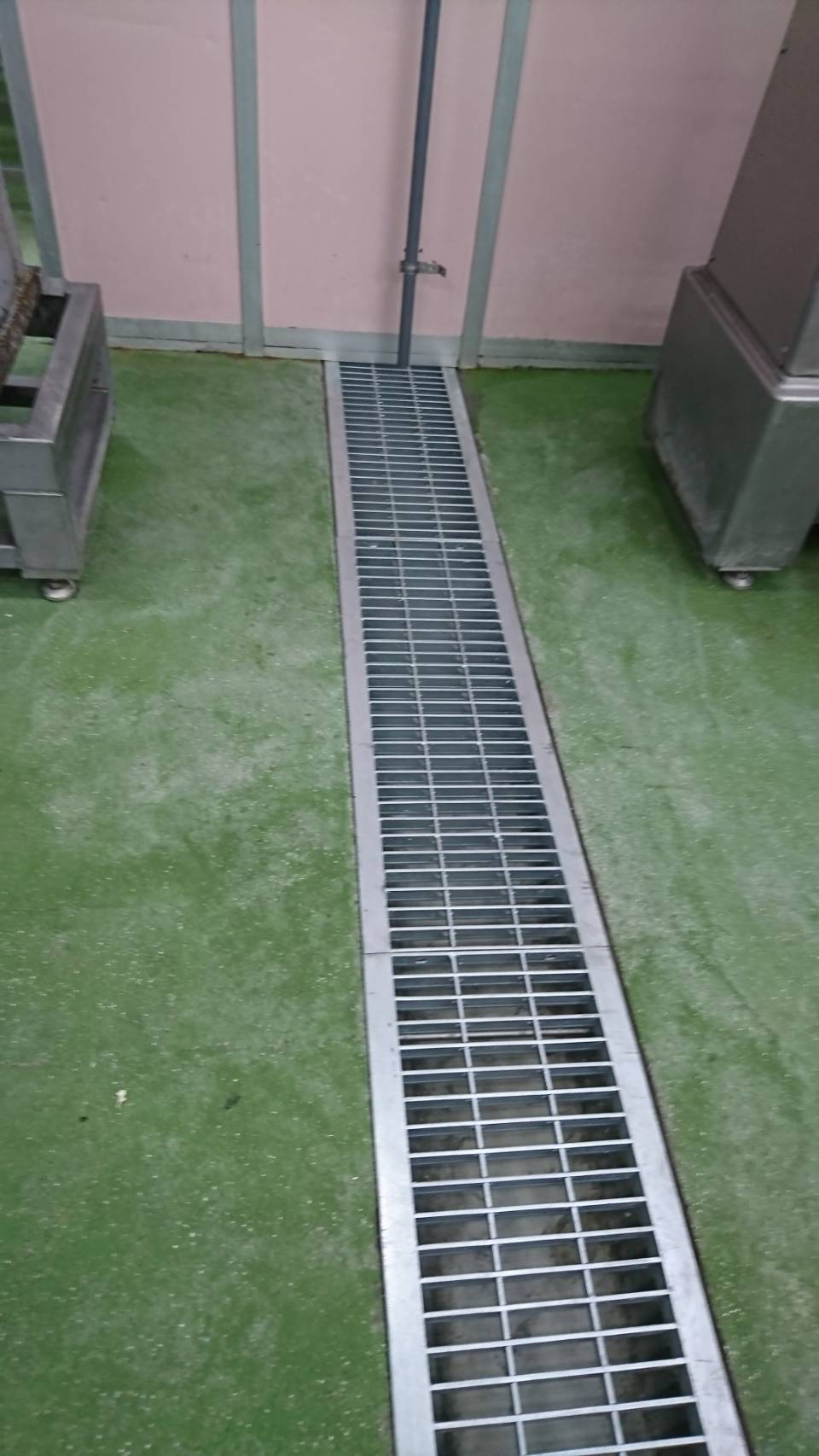 排水溝改修完了