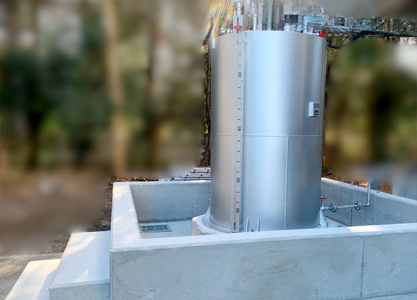 危険物屋外タンク貯蔵所(20号タンク)の基準 設計・施工事例