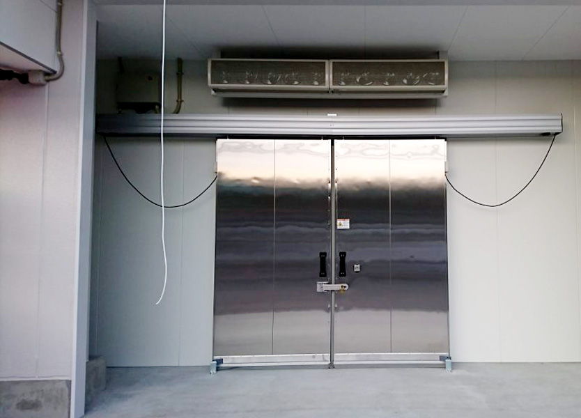 栃木県日光市にある食品工場の冷凍倉庫改修工事事例